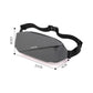 Versatile Crossbody/Fanny Pack for Men - Lightweight and Large Capacity (Gray)