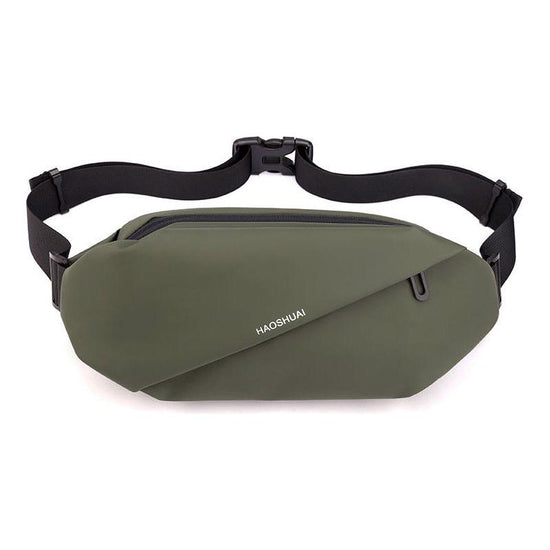 Versatile Crossbody/Fanny Pack for Men - Lightweight and Large Capacity (Army Green)