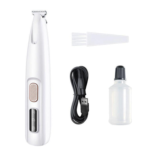 Waterproof LED Pet Grooming Trimmer | Rechargeable Clippers for Cats and Dogs