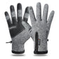 Touchscreen Winter Gloves|Waterproof, Windproof Thermal Gloves for Men Q9063  XL size Grey