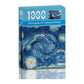 1000-Piece Jigsaw Puzzle - Starry Night Design - High-Quality Puzzle for Adults and Teens