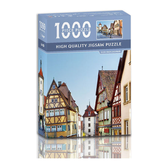 1000-Piece High-Quality Jigsaw Puzzle - Austrian town