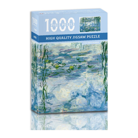 1000-Piece High-Quality Jigsaw Puzzle - Water Lilye