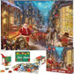 Christmas Advent Calendar 1008-Piece Puzzle | Santa&