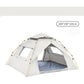 Off-white 2 Person Lightweight Camping Tent (200*150*125cm) | UV Protection Silver Coated, Dual Doors & Windows