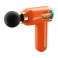 LC002 Orange Portable Massage Gun - Deep Tissue Muscle Massager with 4 Heads and 9 Speed Settings
