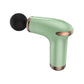 Green Massage Gun - 6-Speed Deep Tissue Massager with 4 Professional Massage Heads