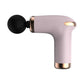 Pink Massage Gun - 6-Speed Deep Tissue Massager with 4 Professional Massage Heads