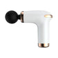 Classic White Massage Gun - 6-Speed Deep Tissue Massager with 4 Professional Massage Heads
