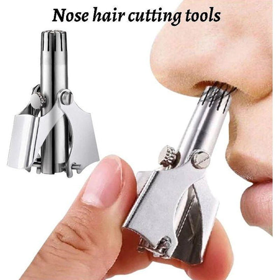 Manual Water Wash Hair Remover | Mechanical Nose Hair Trimmer for Gentle, Precise Grooming | Non-Toxic, Safe for Daily Use