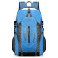 Blue Lightweight Hiking Backpack - Waterproof Outdoor Travel & Camping Bag with Multi-Compartment Design