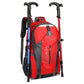Blue Lightweight Hiking Backpack - Waterproof Outdoor Travel & Camping Bag with Multi-Compartment Design