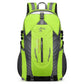 Green Lightweight Hiking Backpack - Waterproof Outdoor Travel & Camping Bag with Multi-Compartment Design