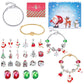 M-05 Christmas Jewelry Advent Calendar - DIY Charm Bracelet Kit with 24 Days of Surprises