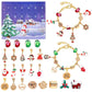 M-14 Christmas Jewelry Advent Calendar - DIY Charm Bracelet Kit with 24 Days of Surprises