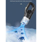 Black Portable Cordless Vacuum Cleaner - 120W, 10KPa Suction, 2000mAh Battery, Lightweight Design, with Soft Brush Attachment