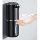 Black Automatic Foaming Soap Dispenser with Rechargeable Battery, Touch Control, and 380ml Capacity - IPX5 Waterproof