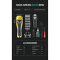 VGR Professional Hair Clipper Set - 9000 RPM Vector Motor, Rechargeable Cordless Grooming Kit with Accessories