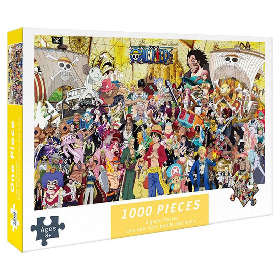 (2 PCS) 1000-Piece One Piece Jigsaw Puzzle - High Difficulty Stress-Relief  Toy