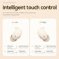 White M73 Noise-Cancelling Bluetooth Earphones - Wireless, Bluetooth 5.4, Mini In-Ear Design, Ultra Long Battery Life