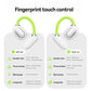 Green M80 Transparent OWS Over-Ear Bluetooth Earphones - Wireless, Clear Sound, Stylish Design