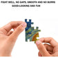 (2 PCS) 1000-Piece Quiet Town Jigsaw Puzzle - High Difficulty Stress-Relief  Toy