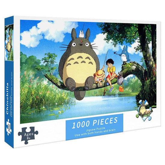 (2 PCS) 1000-Piece Windowsill Cat Jigsaw Puzzle - High Difficulty Stress-Relief  Toy