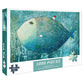 (2 PCS) 1000-Piece Big Fish Jigsaw Puzzle - High Difficulty Stress-Relief  Toy