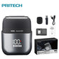 PRITECH Smart Portable Mini Electric Shaver - Digital Display, Model RSM-2289, Light Blue