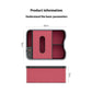 Black Car Armrest Storage Box with LED Ambient Light - Multifunctional Tissue Holder & Organizer for Car Interior