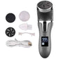 Black Electric Foot Callus Remover - Rechargeable Waterproof Pedicure Tool with Automatic Dead Skin Removal