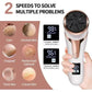 Black Electric Foot Callus Remover - Rechargeable Waterproof Pedicure Tool with Automatic Dead Skin Removal