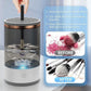 Black USB-Powered Automatic Makeup Brush Cleaner - Fast, Hygienic, and Easy-to-Use Brush Cleaning Machine