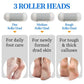 017 White Electric Foot Callus Remover - Rechargeable Waterproof Pedicure Tool with Automatic Dead Skin Removal