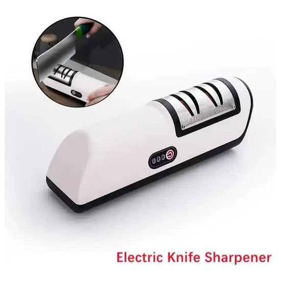 Orange Electric Knife Sharpener Stone - High-Speed Diamond Grinding Wheel, Efficient and Easy-to-Use Blade Sharpening Tool for Home and Professional Use