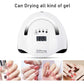 Cross-Border Gel Nail Lamp - Professional UV LED Nail Dryer for Salon and Home Use