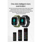 Blue Smartwatch with Bluetooth Calling, ECG, Blood Pressure, Heart Rate, and Multi-Sport Modes