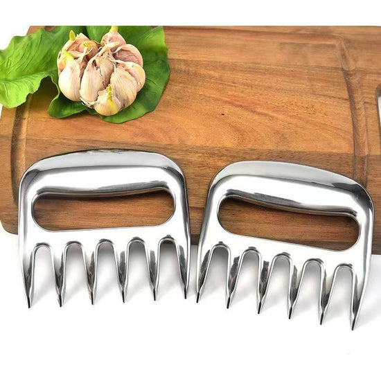 Stainless Steel Meat Shredding Claws – Multipurpose BBQ Tool for Pulled Chicken and Pork