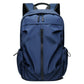 Blue Business Casual Laptop Backpack with USB Charging Port - Travel, Work, and Student Use