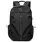 Black Business Casual Laptop Backpack with USB Charging Port - Travel, Work, and Student Use