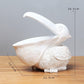 Pelican Resin Decor Bowl - Unique Key, Candy, and Storage Organizer for Home Decoration