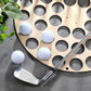 42-Hole Wooden Golf Ball Stand | Laser-Cut Organizer for Golf Lovers | Durable & High-Quality Storage Rack