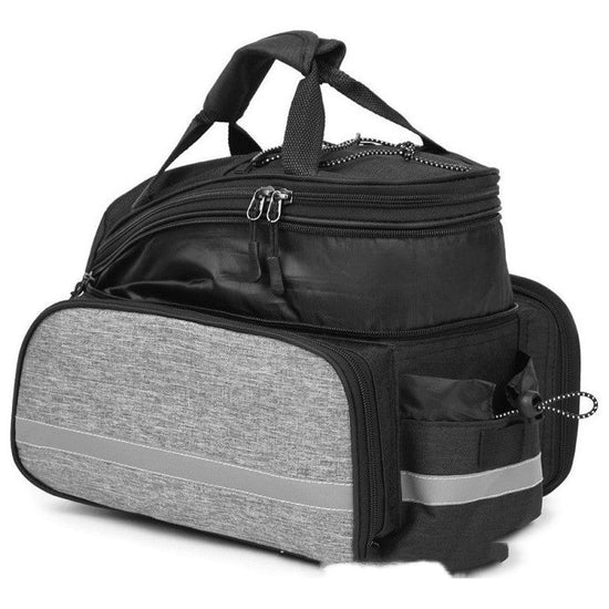 Insulated Bike Rear Rack Bag - Waterproof Storage Bag with Soft PE Padding for Cycling