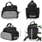 Insulated Bike Rear Rack Bag - Waterproof Storage Bag with Soft PE Padding for Cycling