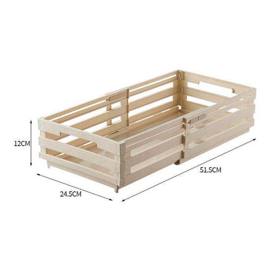 Yellowish Foldable Industrial Storage Crates - Portable Outdoor Collapsible Storage Box for Home and Travel