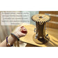 Wooden Kumihimo Marudai Stand – Craft Tool for Braiding and Creative Cord Making