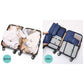 Pink Travel Packing Cube Set - 7-Piece Luggage Organizer for Clothes, Toiletries, and Accessories