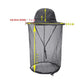 Azure Outdoor Mosquito Net Hat - Sun Protection and Insect Repellent Bucket Hat