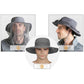 Azure Outdoor Mosquito Net Hat - Sun Protection and Insect Repellent Bucket Hat