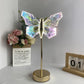 Muliticolor Butterfly LED Night Light - Creative Crystal Design for Ambient Lighting